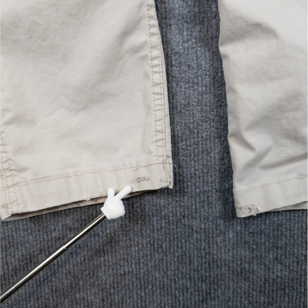 American Eagle Slim Lived-In Cargo Pants Mens 32x30 Tan Khaki Utility Trousers - Picture 14 of 15